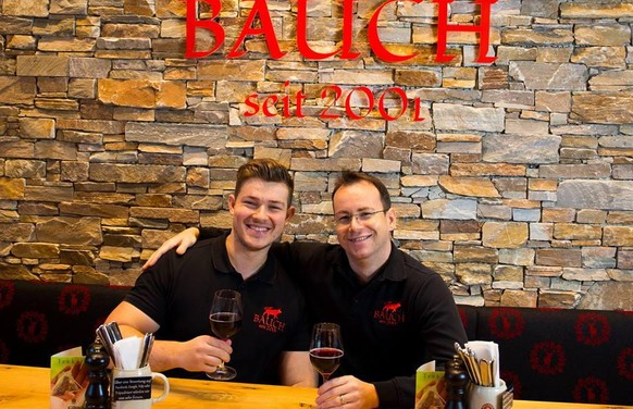 Korbinian Rausch (l.) und Inhaber Marcus Bauch.