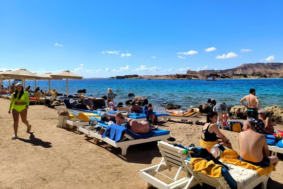 Egypt. Sharm el-Sheikh, known as Sharm El-Sheikh. The Sinai Peninsula. A resort town. The Red Sea. Beach. MaksimxKonstantinov