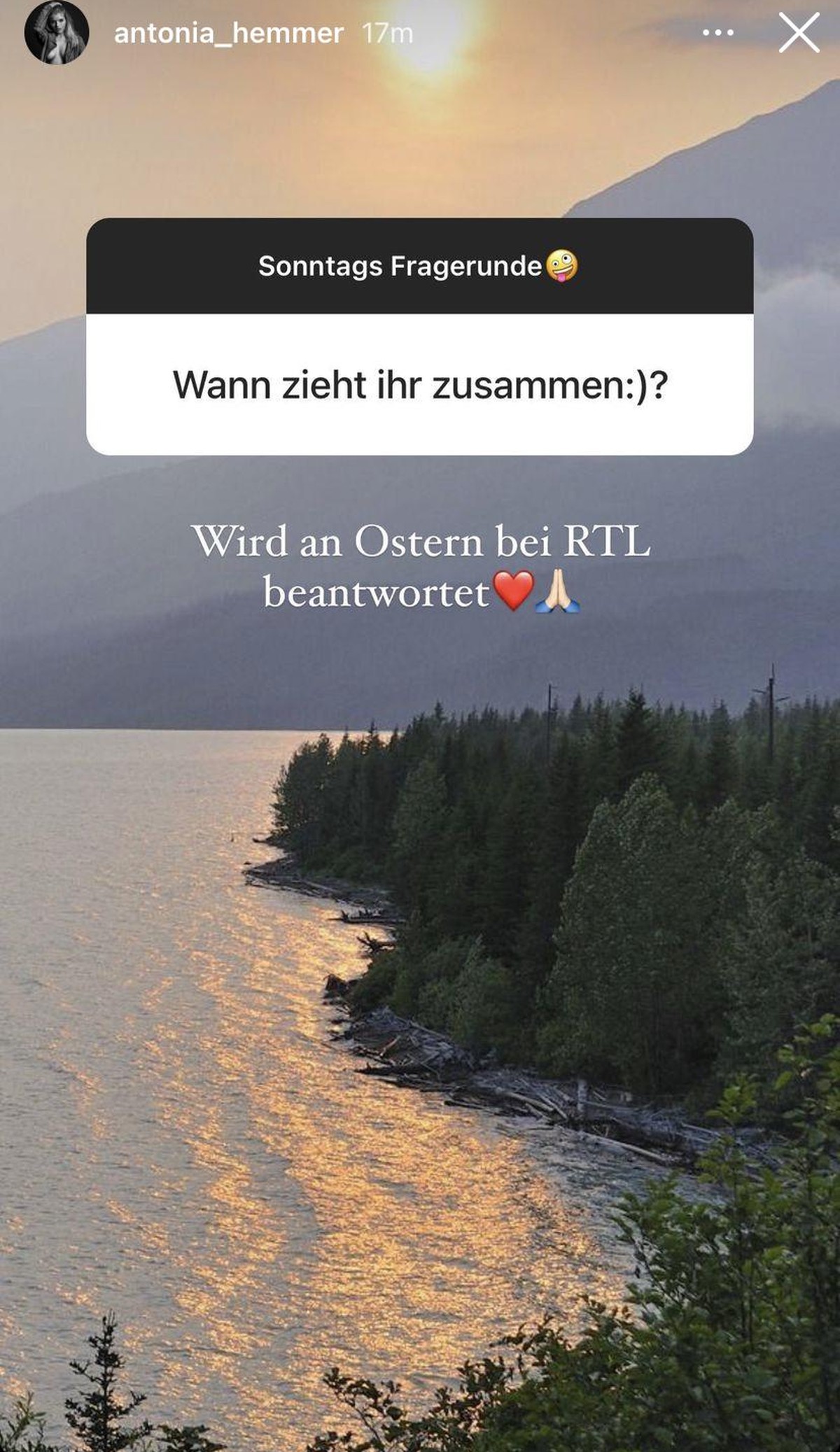 Das Paar könnte schon bald zusammenziehen.