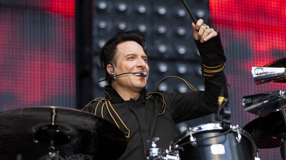 Drummer and singer of the band &#039;Die Aerzte&#039;, Bela B:, performs at the first &#039;Aerztival&#039; at RheinEnergieStadium in Cologne, Germany, 15 June 2013. Photo: Rolf Vennenbernd

Where: Co ...