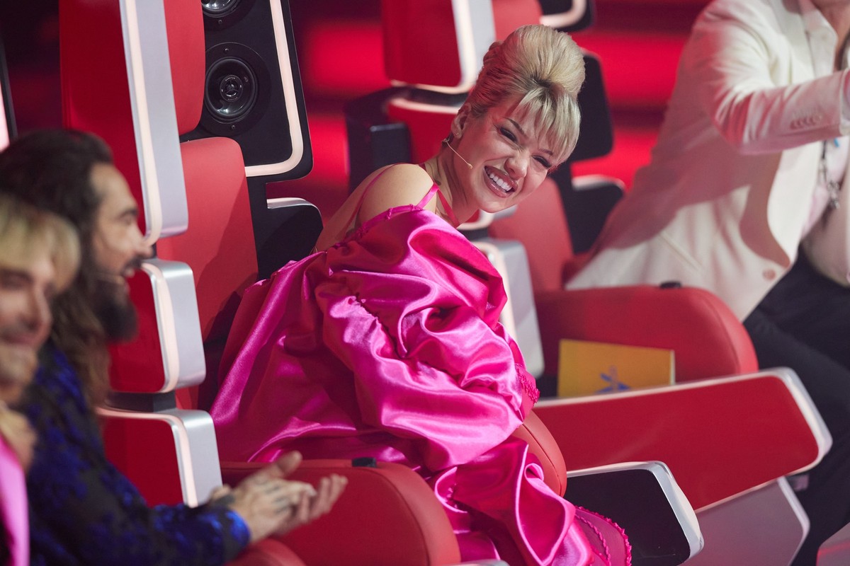 ARCHIV - 08.12.2023, Berlin: Coach Shirin David im Finale der Sat.1-Show