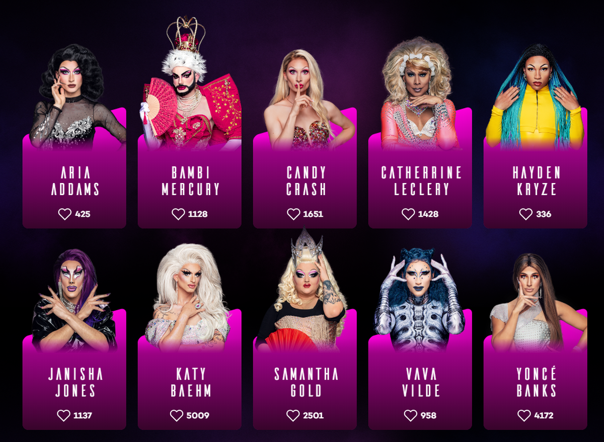 Diese zehn Dragqueens wollen DIE Queen werden.