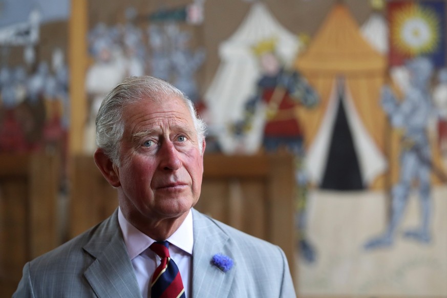 CRICKHOWELL, WALES - JULY 05: Prince Charles, Prince of Wales visits Tretower Court on July 5, 2018 in Crickhowell, Wales. (Photo by Chris Jackson/Getty Images)