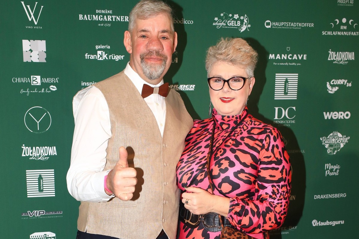 Dschungelparty zum TV Start by Julian F. M. Stoeckel Iris Abel und Uwe Abel bei der Dschungelparty von Julian F. M. Stoeckel im Hotel JW Marriott in Berlin Copyright: xMatthiasxGränzdörferx