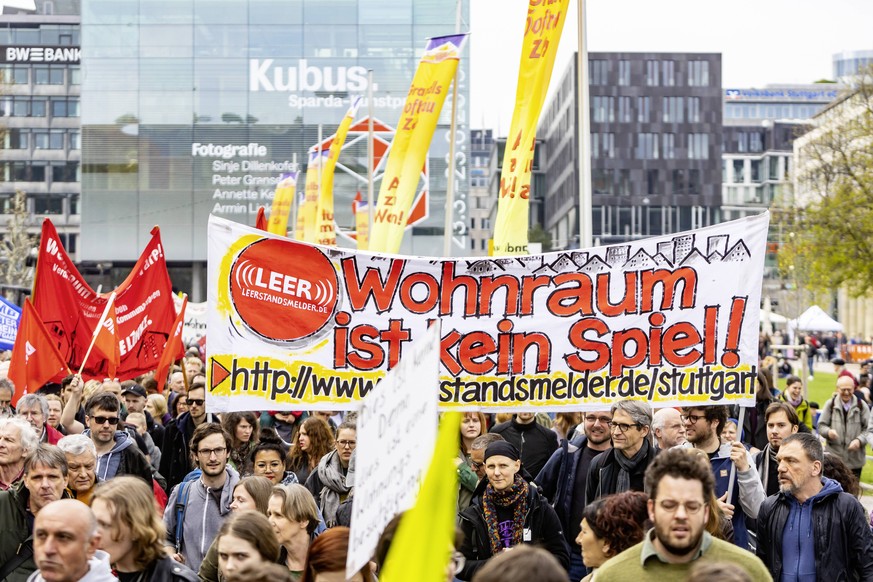 Der Protest in Stuttgart
