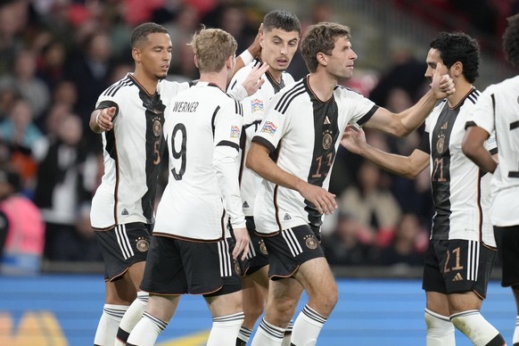Die deutsche Nationalmannschaft hat sich ein Unentschieden erkämpft.