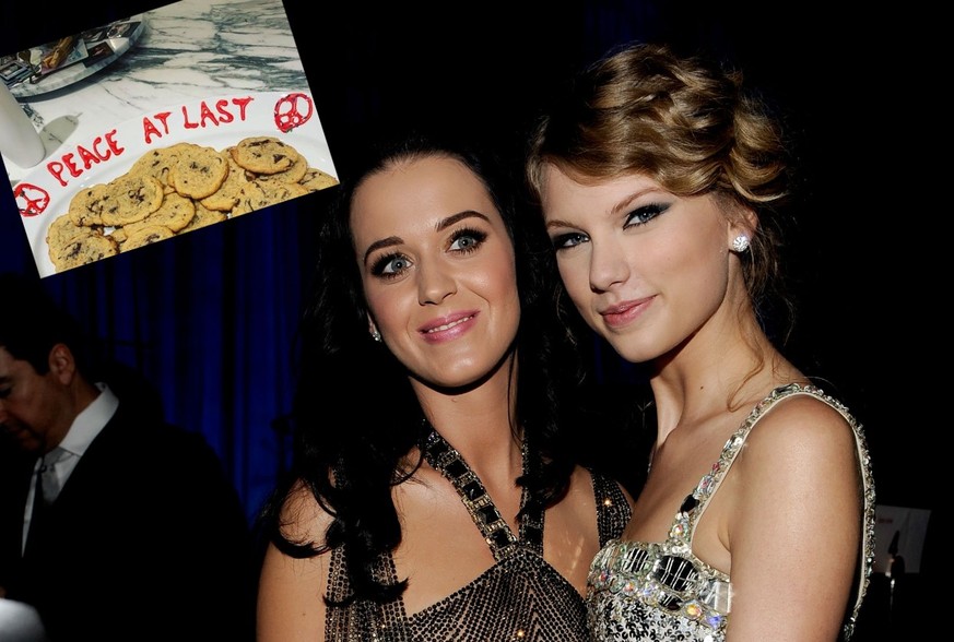 Das Ende einer Ära: Taylor Swift und Katy Perry sind nicht mehr verfeindet (Dieses Bild stammt übrigens aus dem Jahr 2010) 