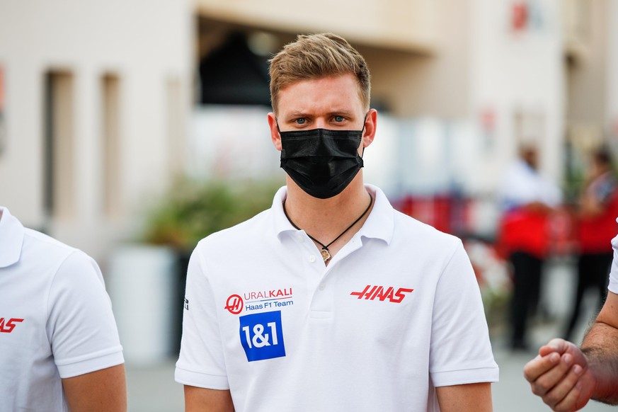 SCHUMACHER Mick (ger), Haas F1 Team VF-21 Ferrari, portrait during Formula 1 Gulf Air Bahrain Grand Prix 2021 from March 26 to 28, 2021 on the Bahrain International Circuit, in Sakhir, Bahrain - Photo ...