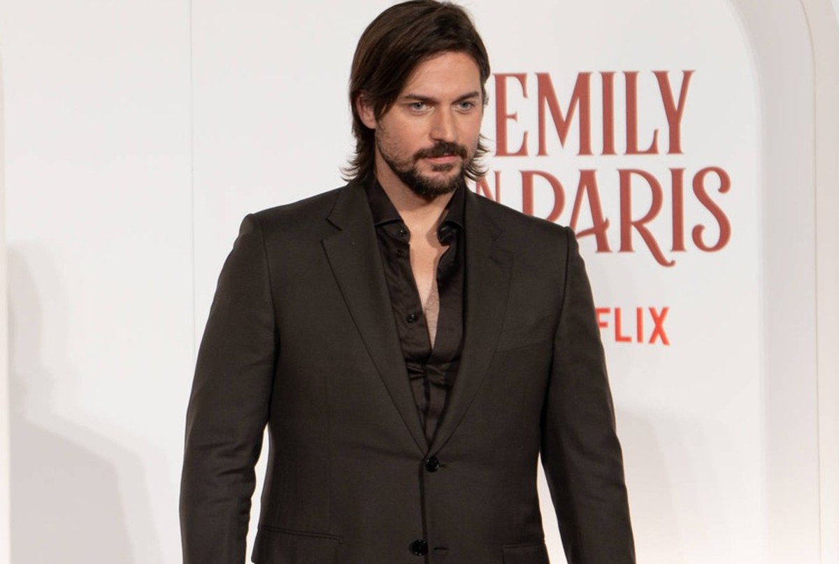 Emily In Paris Fourth Season - Red Carpet Lucas Bravo attends the Emily In Paris fourth season red carpet at Space Cinema Moderno Roma in Rome, Italy, on September 10, 2024. PUBLICATIONxNOTxINxFRA Cop ...