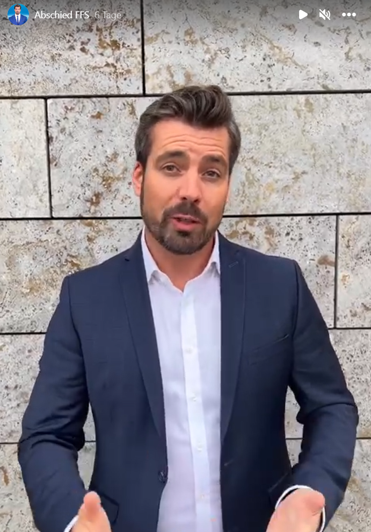 In einer Instagram-Story verabschiedete sich Oppel offiziell von seinen Zuschauenden.