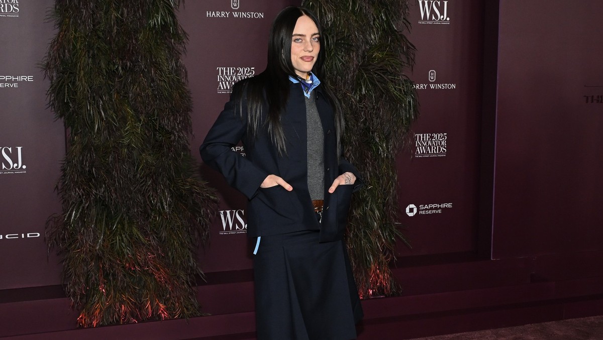Billie Eilish attends the WSJ. Magazine Innovator Awards at The Museum of Modern Art on Wednesday, Oct. 29, 2025, in New York. (Photo by Evan Agostini/Invision/AP)
