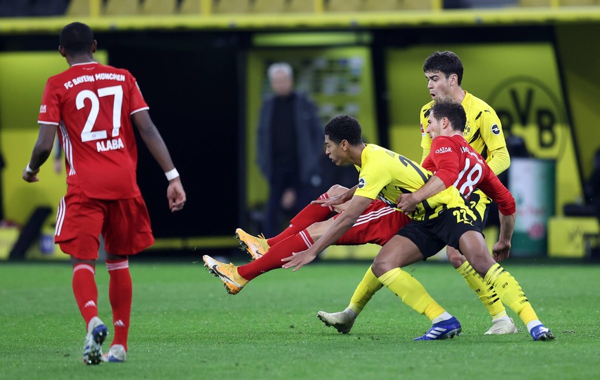 Die Bayern schlugen am Samstagabend Borussia Dortmund mit 3:2.