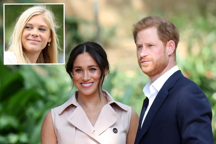 JOHANNESBURG, SOUTH AFRICA - OCTOBER 02: Prince Harry, Duke of Sussex and Meghan, Duchess of Sussex attend a Creative Industries and Business Reception on October 02, 2019 in Johannesburg, South Afric ...