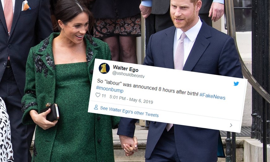 Fake-Schwangerschaft und Auswandern: 5 absurde Theorien um Baby Sussex