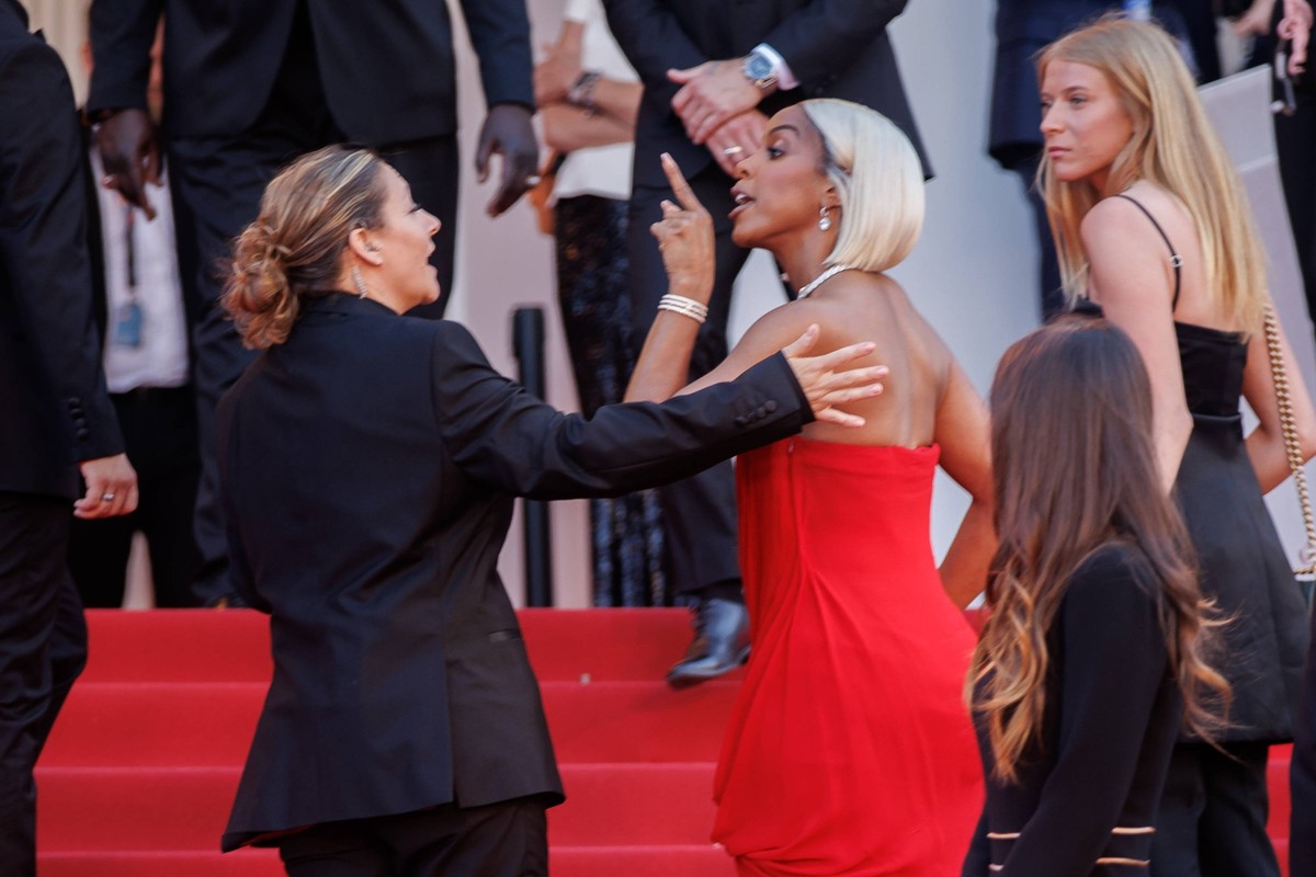 Festival de Cannes - Premiere - Marcello Mio Kelly Rowland bei der Premiere zu Marcello Mio w�hrend der 77. Internationalen Filmfestspiele im Palais de Festival in Cannes am 21.05.2024. *** Festival d ...