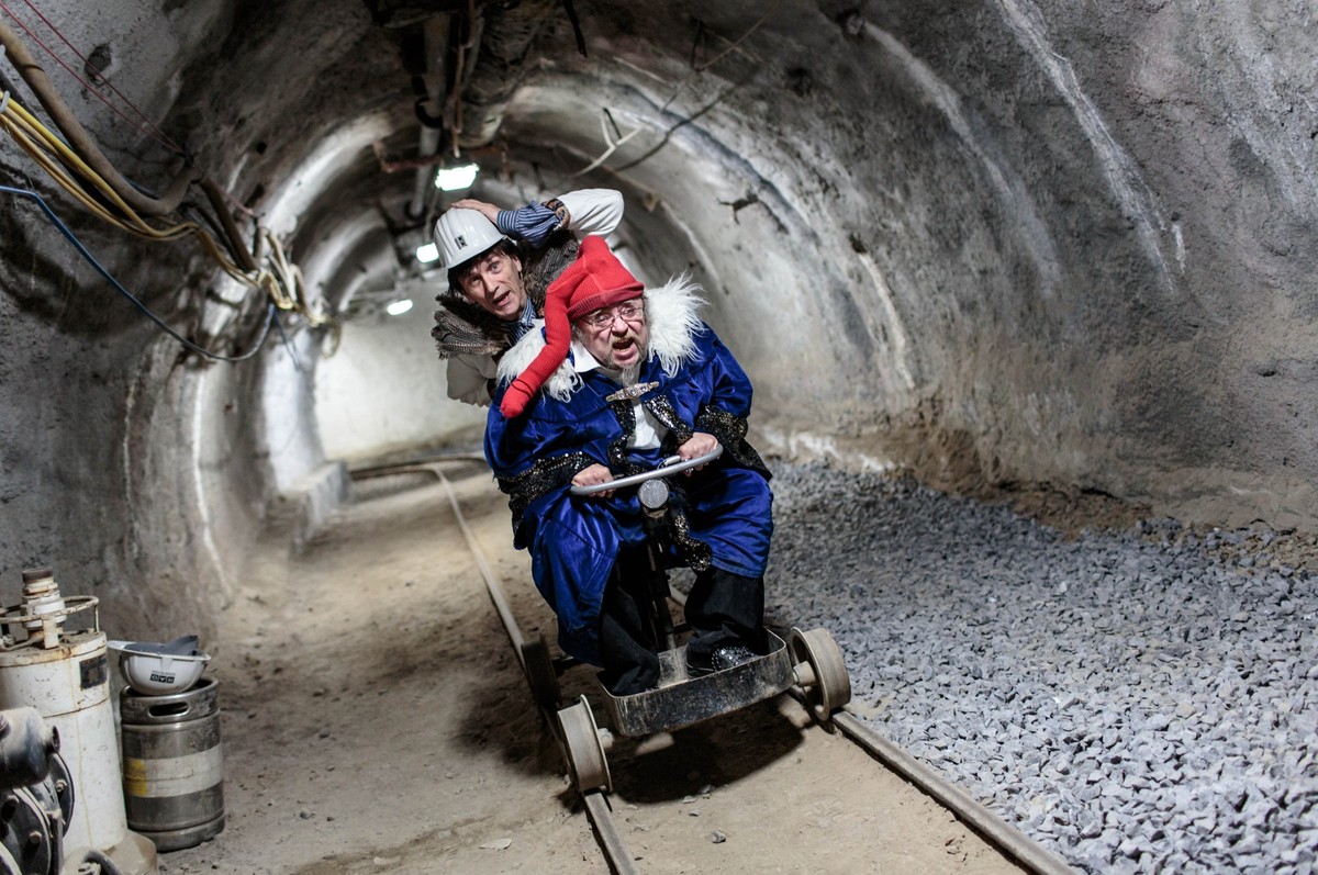 Auch für Dreharbeiten wird dieses Bergwerk gern genutzt.