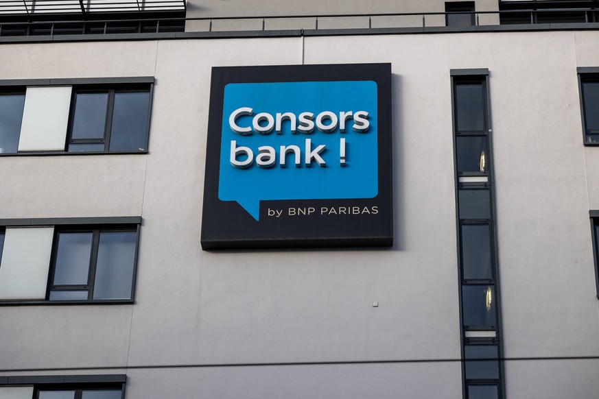 Logo der Consorsbank, eine Tochterfirma der fr