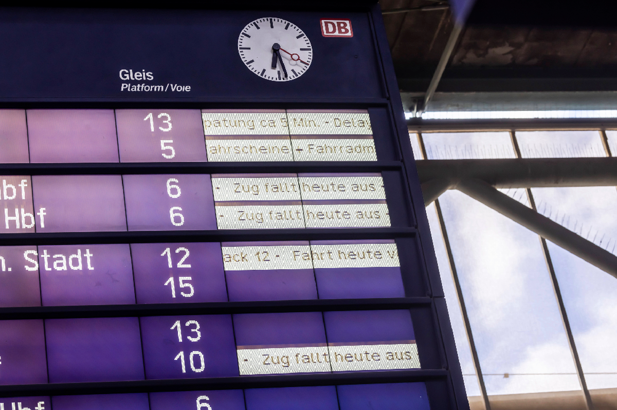 In Sachen Pünktlichkeit belegt die DB in Europa den vorletzten Platz.