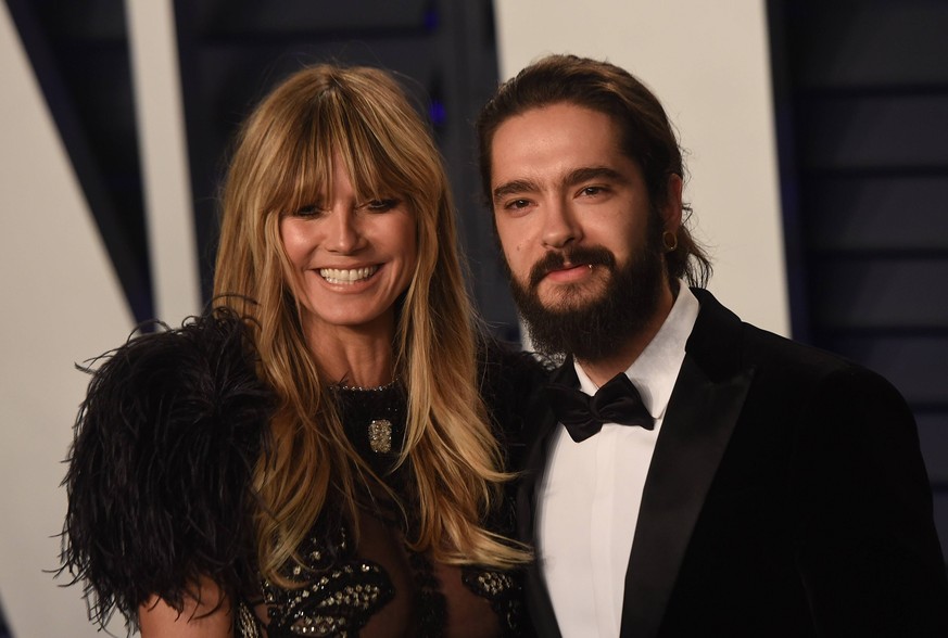 February 25, 2019 - Los Angeles, CA, USA - BEVERLY HILLS, CALIFORNIA - FEBRUARY 24: Heidi Klum, Tom Kaulitz attend 2019 Vanity Fair Oscar Party at Wallis Annenberg Center for the Performing Arts on Fe ...