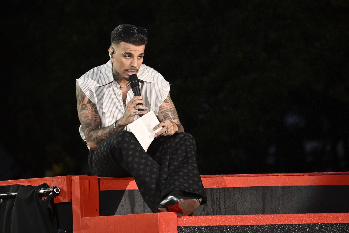 Rauw Alejandro performs during the Global Citizen Festival on Saturday, Sept. 28, 2024, at Central Park in New York. (Photo by Evan Agostini/Invision/AP)