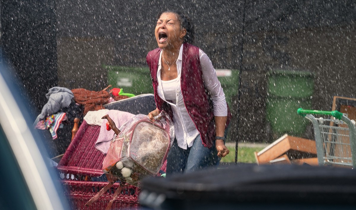 Straw. Taraji P. Henson as Janiyah Wiltkinson in Straw. Cr. Chip Bergmann/Perry Well Films 2/Courtesy Netflix ©2025