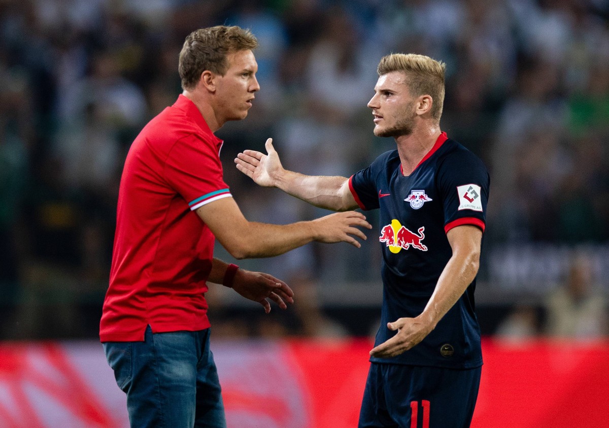 Haben auch Lust auf Titel: Julian Nagelsmann (l.) mit Timo Werner.
