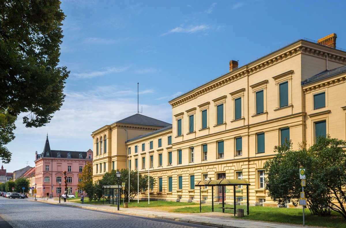 neuruppin historic city in brandenburg germany