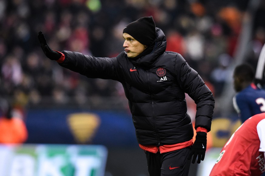 Sport Bilder des Tages Thomas Tuchel entraineur PSG - FOOTBALL : Stade de Reims vs Paris Saint Germain - Coupe de la Ligue - Reims - 22/01/2020 FedericoPestellini/Panoramic PUBLICATIONxNOTxINxFRAxITAx ...