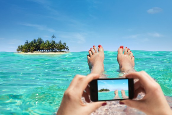 Am besten so viele schöne Erinnerungen an den Urlaub mit nach Hause nehmen wie möglich.