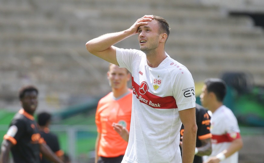 Saša Kalajdžić ist auf dem Transfermarkt angeblich heiß begehrt. Konkrete Angebote sind beim VfB aber noch nicht eingegangen. 