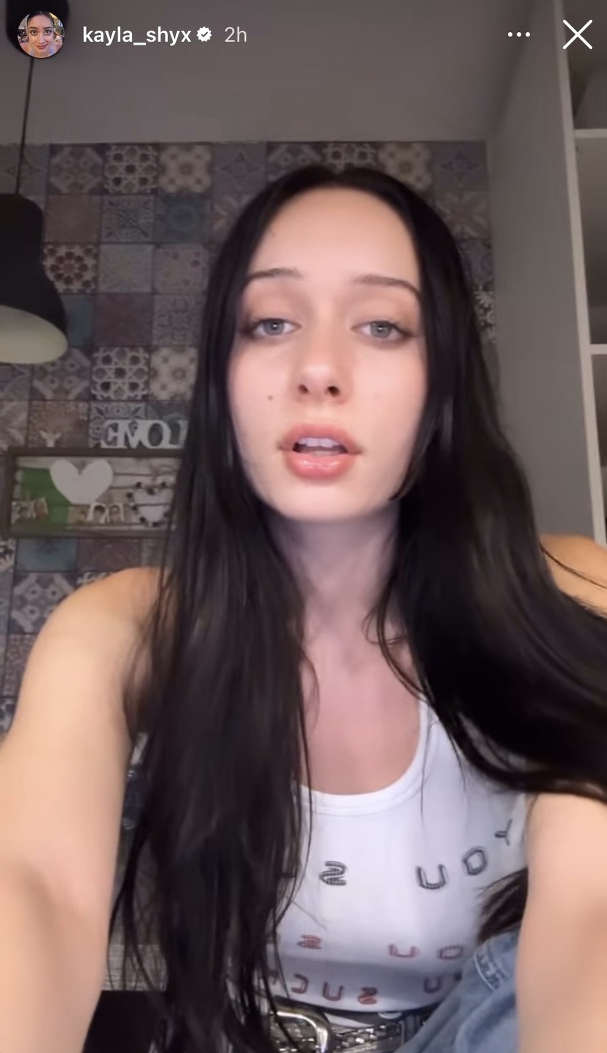 Kayla Shyx teilt mit, wie es ihr mittlerweile geht.