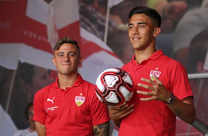 Pablo Maffeo (links) und Nicolás González sollen dem VfB wieder alten Glanz verleihen.