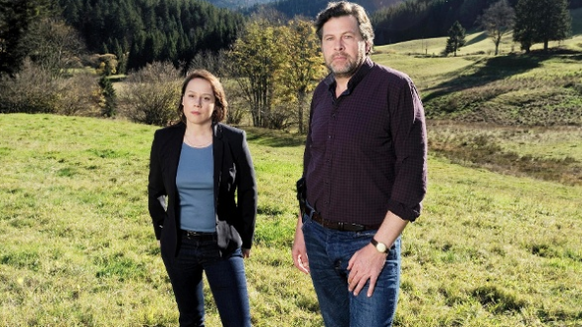 Eva Löbau und Hans Jochen Wagner: Sie spielen das Team aus dem Schwarzwald.