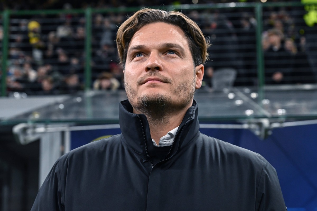 Db Milano 28/11/2023 - Champions League / Milan-Borussia Dortmund / foto Daniele Buffa/Image nella foto: Edin Terzic PUBLICATIONxNOTxINxITA