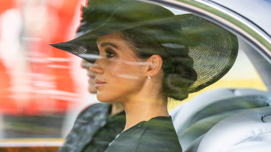 Entertainment Bilder des Tages . 19/09/2022. London, United Kingdom. Meghan Markle at the State Funeral of Queen Elizabeth II at Westminster Abbey in London PUBLICATIONxINxGERxSUIxAUTxHUNxONLY xPoolx/ ...