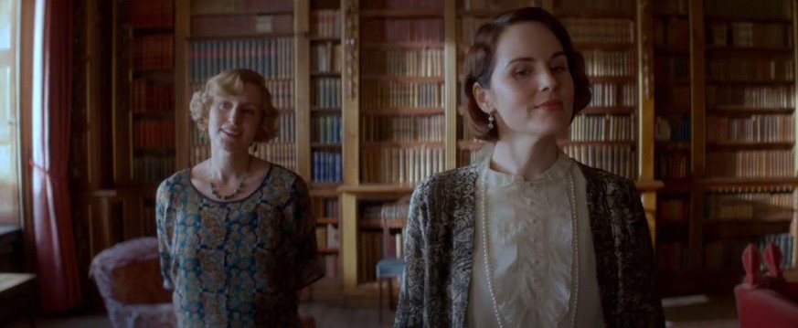 Die Schwestern Edith und Mary sind im neuen "Downton Abbey"-Film wieder gemeinsam zu sehen.