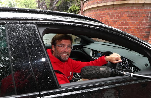 Liverpool FC are crowned the Premier League 2019/20 Champions Liverpool manager Jurgen Klopp arrives at his home in Formby, Liverpool. PUBLICATIONxINxGERxSUIxAUTxONLY Copyright: xPeterxByrnex 54313540