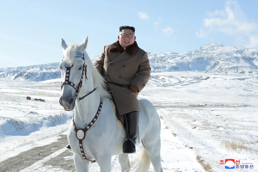 Nordkorea Kim Jong Un Reitet Auf Pferd Dahinter Konnte Brisantes Stecken Watson