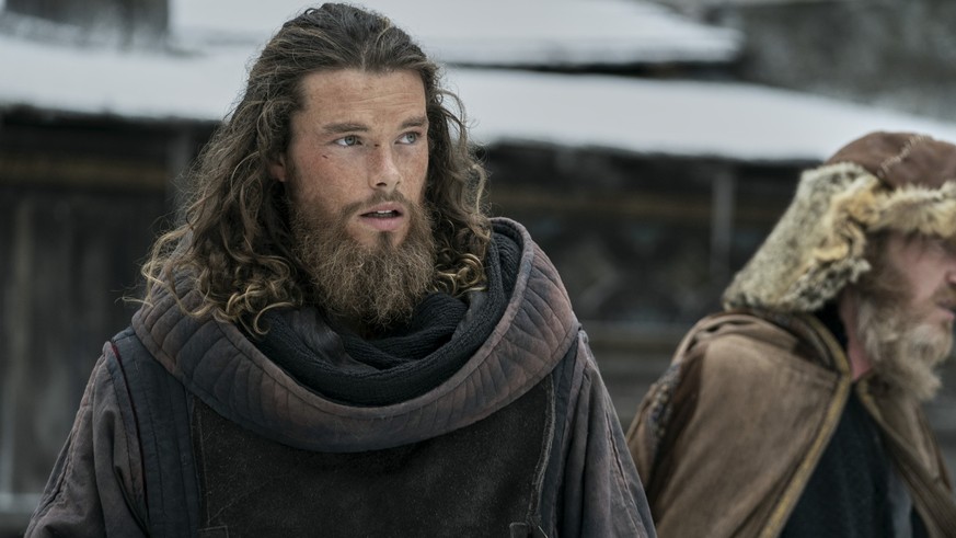 Vikings: Valhalla. Sam Corlett as Leif Eriksson in episode 203 of Vikings: Valhalla. Cr. Bernard Walsh/Netflix © 2022