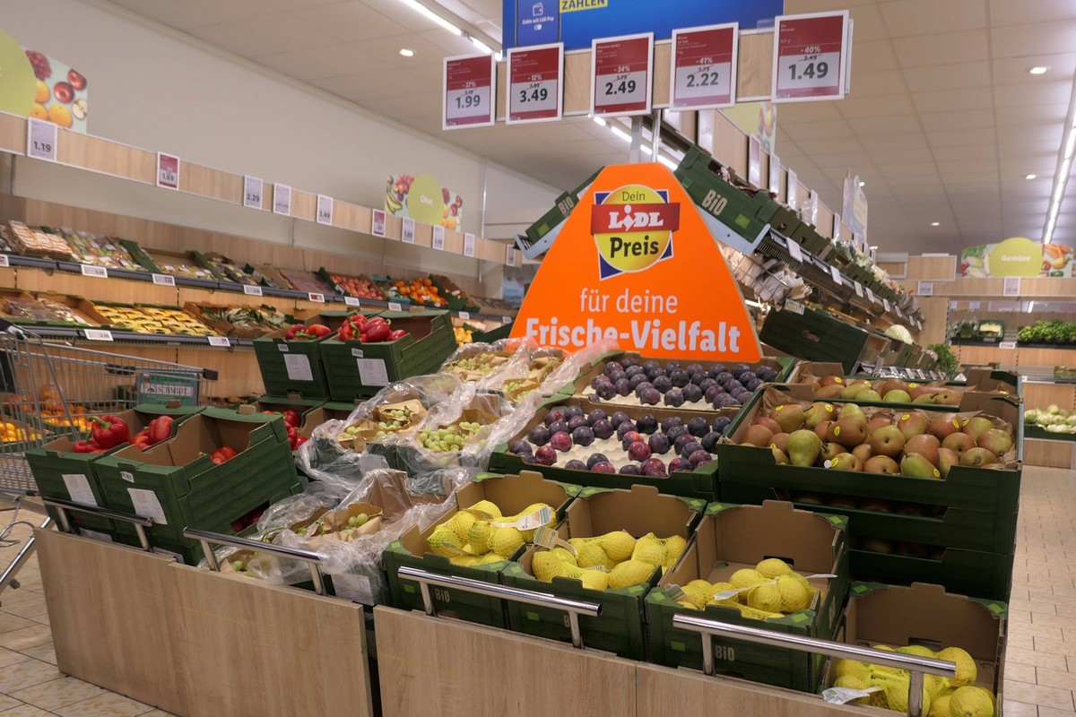 RECORD DATE NOT STATED LIDL Filiale am 19.10.2023 *** LIDL store on 19 10 2023