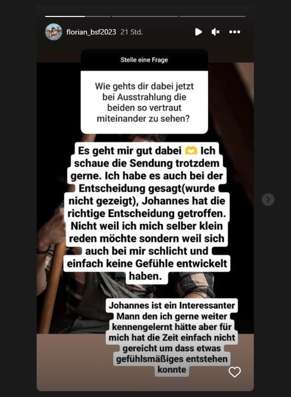 Flo von "Bauer sucht Frau International"