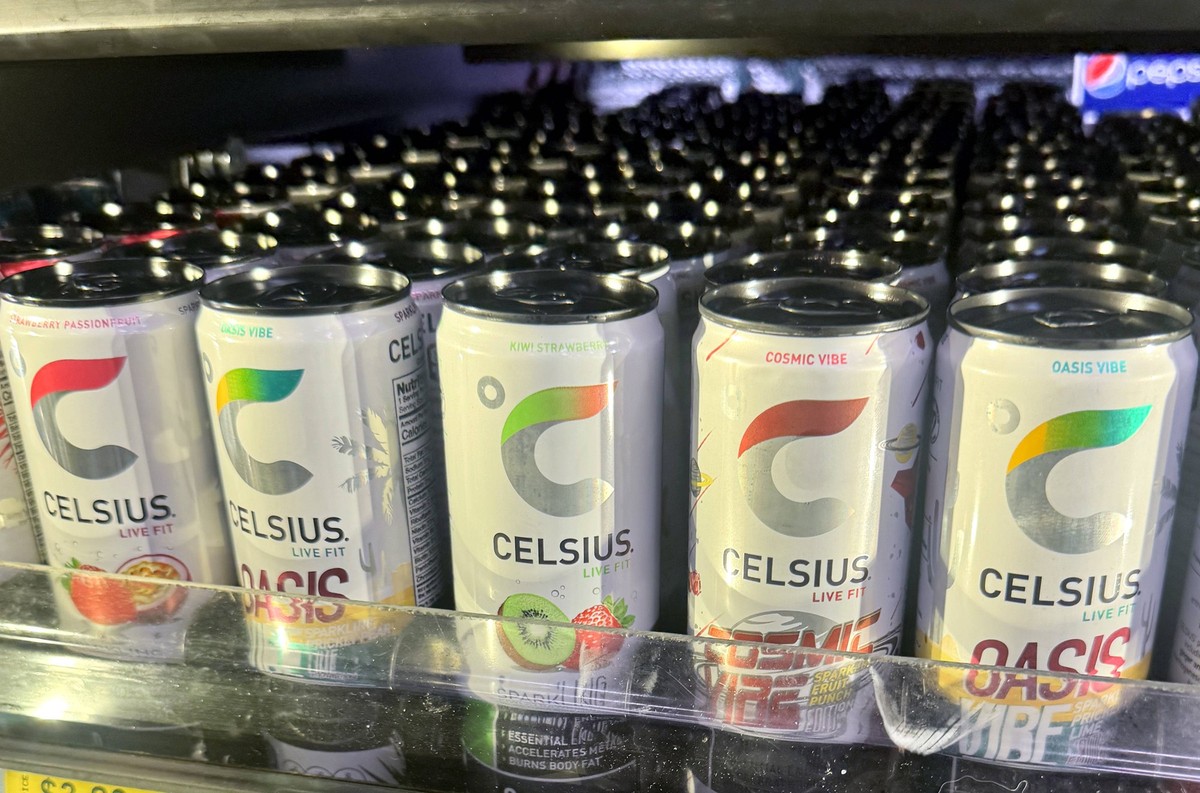 NATIONAL HARBOR, MD - JULY 30: Celsius Energy Drink recalled as an unspecified number of cans of High Noon vodka seltzer alcohol were mislabeled as Celsius Astro Vibe energy drink as per the food and ...