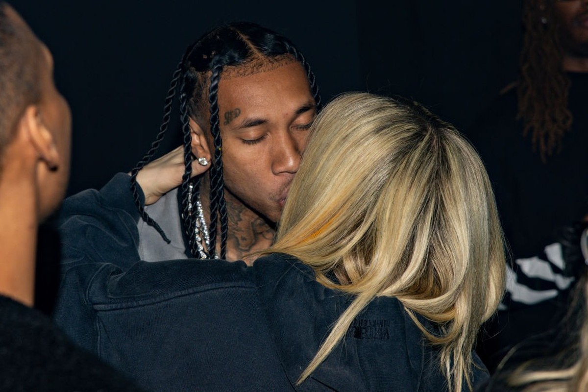 PARIS, FRANCE - MARCH 06: Tyga and Avril Lavigne attend the Mugler x Hunter Schafer party as part of Paris Fashion Week at Pavillon des Invalides on March 06, 2023 in Paris, France. (Photo by Arnold J ...