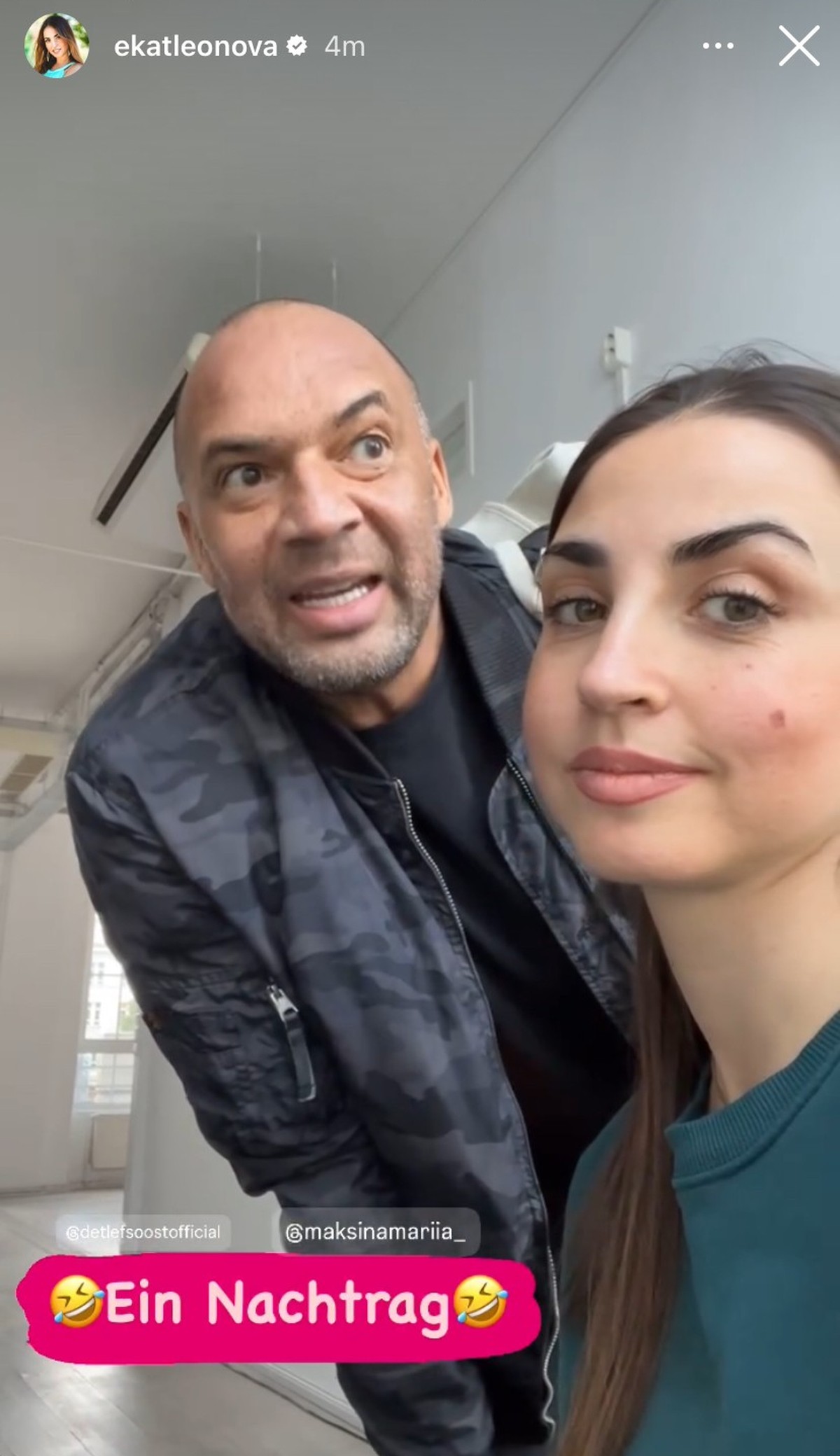 Detlef Soost erkennt sich in Ekaterina Leonova wieder.