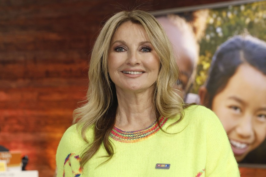 Frauke Ludowig beim 29. RTL-Spendenmarathon 2024 im Studio 8 der EMG Studios. H
