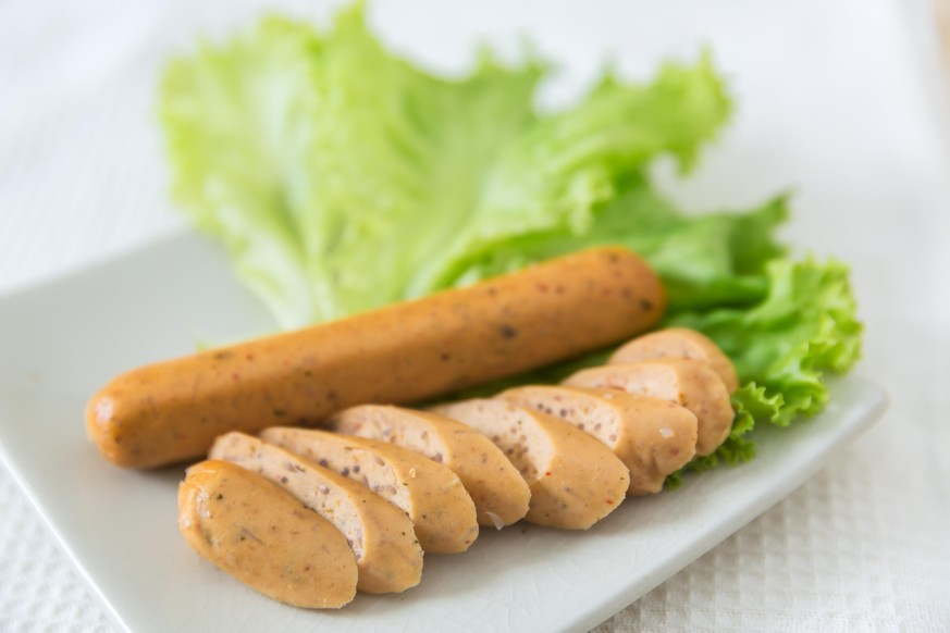 vegetarian sausage, tofu sausage- vegetarian festival