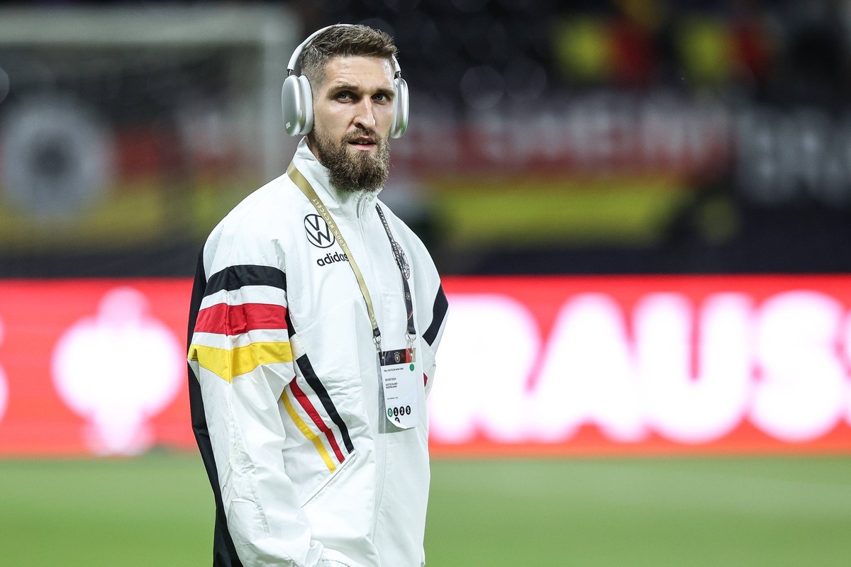Fussball, Nationalmannschaft Saison 2023/24 UEFA L�nderspiel Deutschland - Niederlande 26.03.2024, Deutsche Bank Park Robert Andrich Deutschland, 23 Deutsche Bank Park DFB Campus Hessen Deutschland ** ...