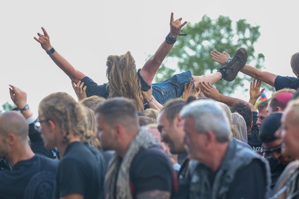 Temas de entretenimiento para la semana KW31 Imágenes de entretenimiento del día Wacken, Alemania 4 de agosto de 2023: Wacken Open Air, WOA 2023, un festival de metal en el municipio de Wacken en Schleswig-Holstein.  en b...