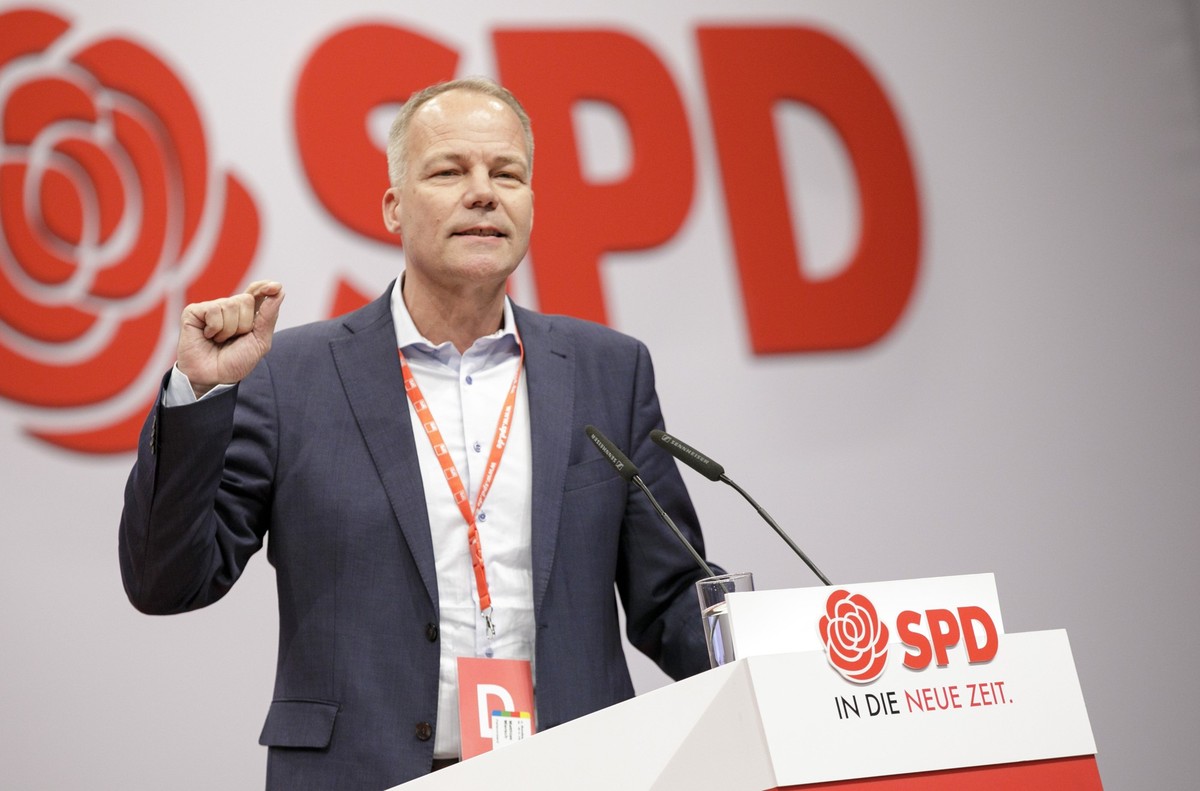 SPD Parteitag. Matthias Miersch, MdB. Berlin, 07.12.2019 Berlin Deutschland *** SPD Party Congress Matthias Miersch, MdB Berlin, 07 12 2019 Berlin Germany PUBLICATIONxINxGERxSUIxAUTxONLY Copyright: xT ...