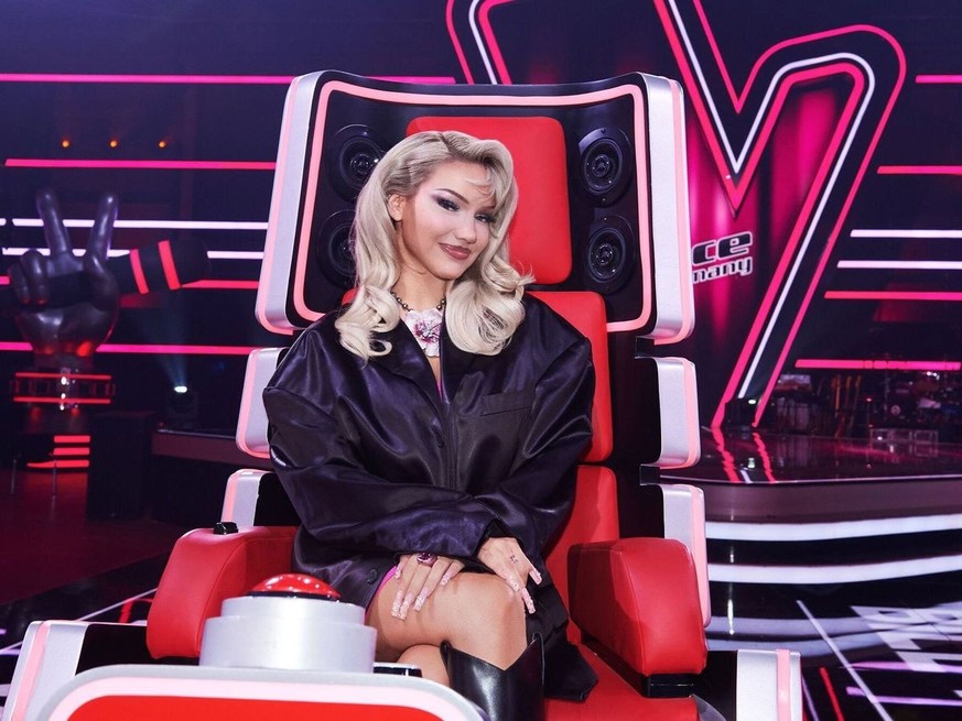 Shirin David gerät bei "The Voice" in die Bredouille.